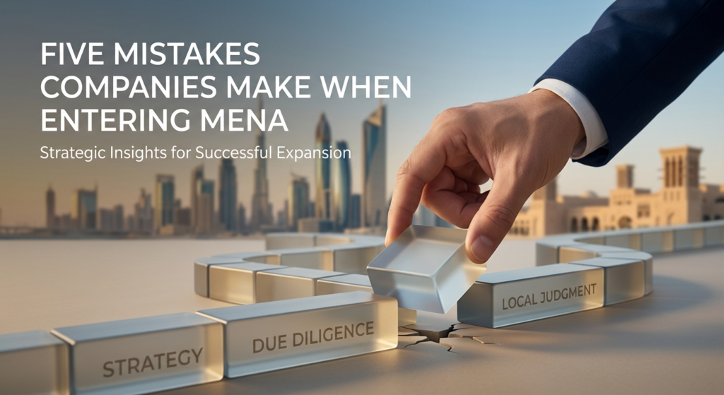 Five Mistakes Companies Make When Entering MENA